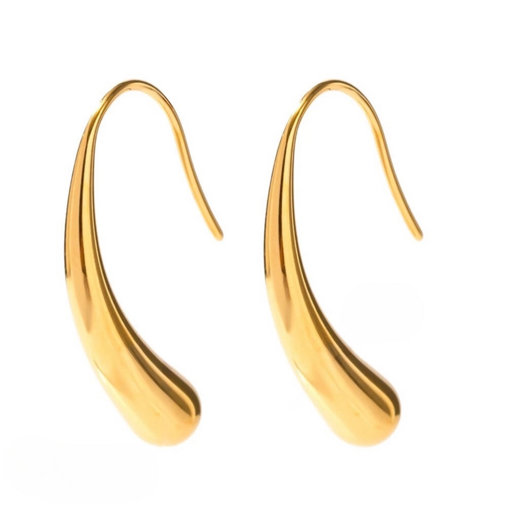 Gold Threader Drop Earrings